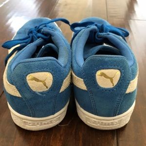Suede puma sneakers
